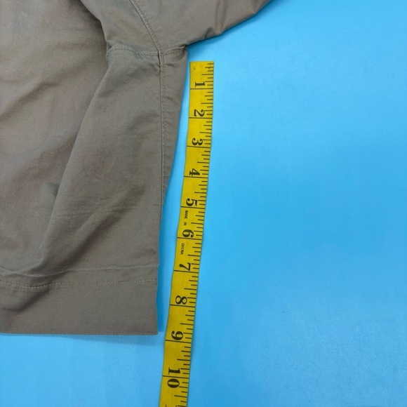 Duluth Cotton Women’s Khaki Safari Shorts Elastic Waist Size 4 - Picture 5 of 9